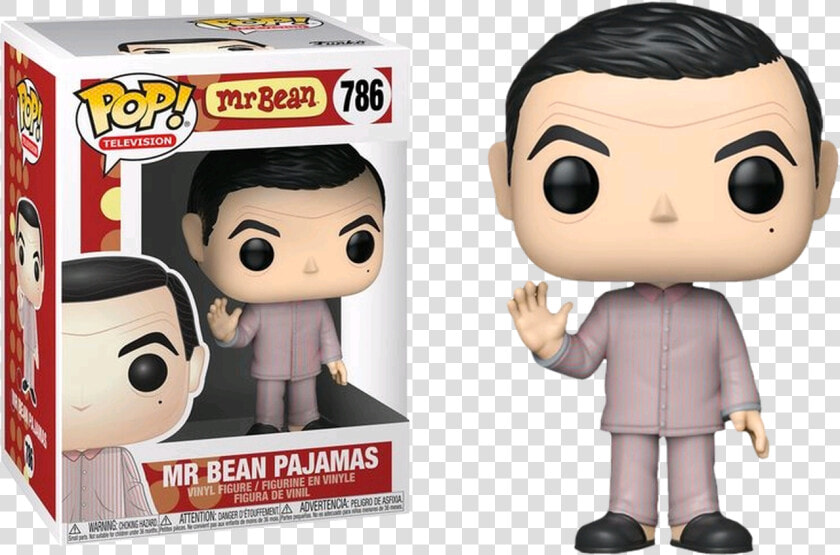 Mr   Bean   Mr   Bean In Pajamas Pop Vinyl Figure   Funko Pop Mr Bean Chase  HD Png DownloadTransparent PNG