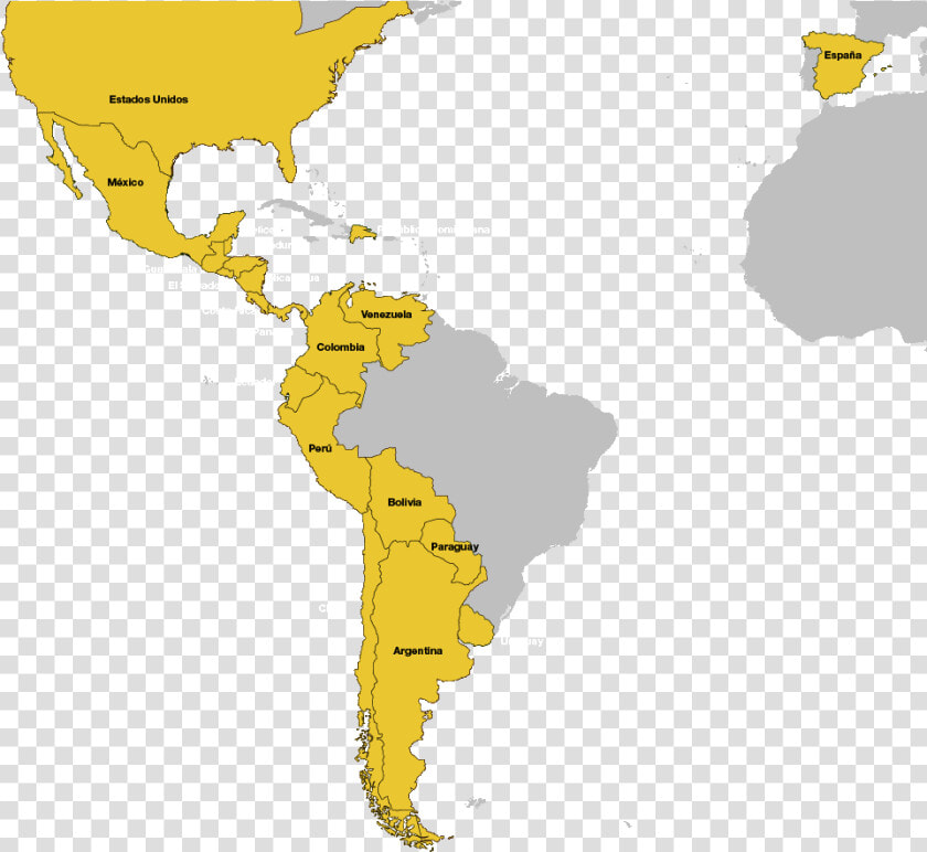 Latin America And The Caribbean  HD Png DownloadTransparent PNG