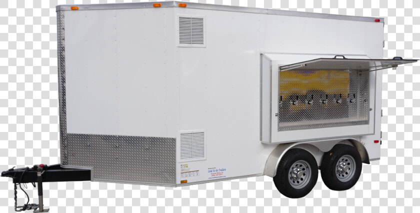 6 Tap  30 Keg  Refrigerated Draft Beer Trailer For   Keg Trailer  HD Png DownloadTransparent PNG