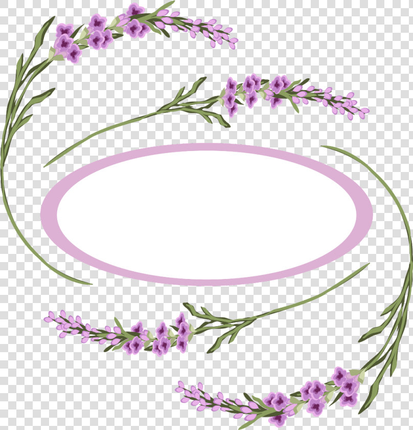  ftestickers  background  frame  flowers  lavender   Orchid  HD Png DownloadTransparent PNG