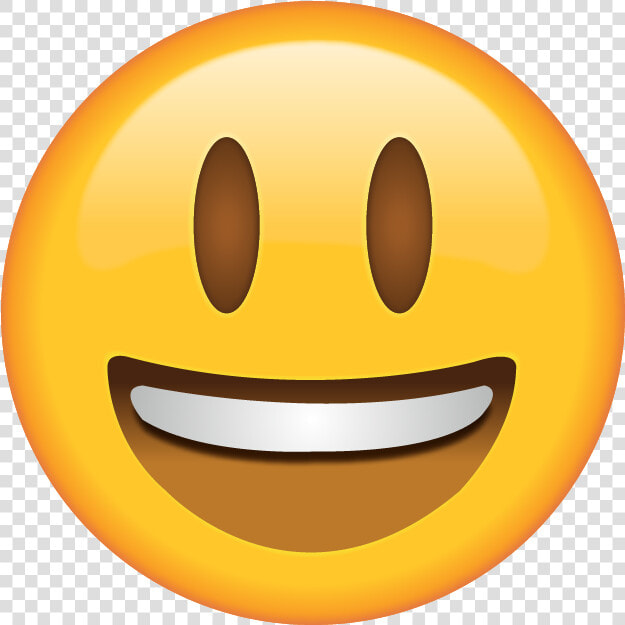 Download Smiling Emoji With Eyes Opened   Smiling Emoji  HD Png DownloadTransparent PNG