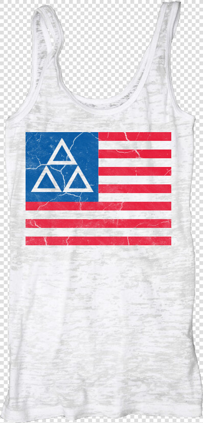 Delta Delta Delta Merica   Active Tank  HD Png DownloadTransparent PNG