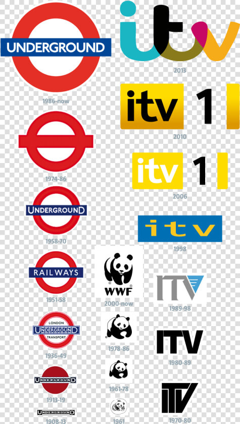 Itv Logo Over The Years  HD Png DownloadTransparent PNG