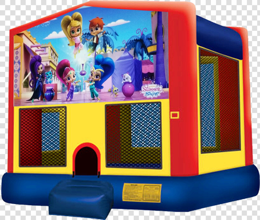 Shimmer And Shine Bouncer   Pj Masks Bounce House  HD Png DownloadTransparent PNG