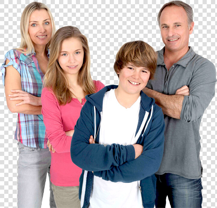 Family teenagers   Family With Teen  HD Png DownloadTransparent PNG