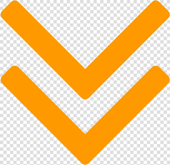 74 740307 Double Arrow Down 2 Orange   Down Arrow White Png  Transparent PngTransparent PNG