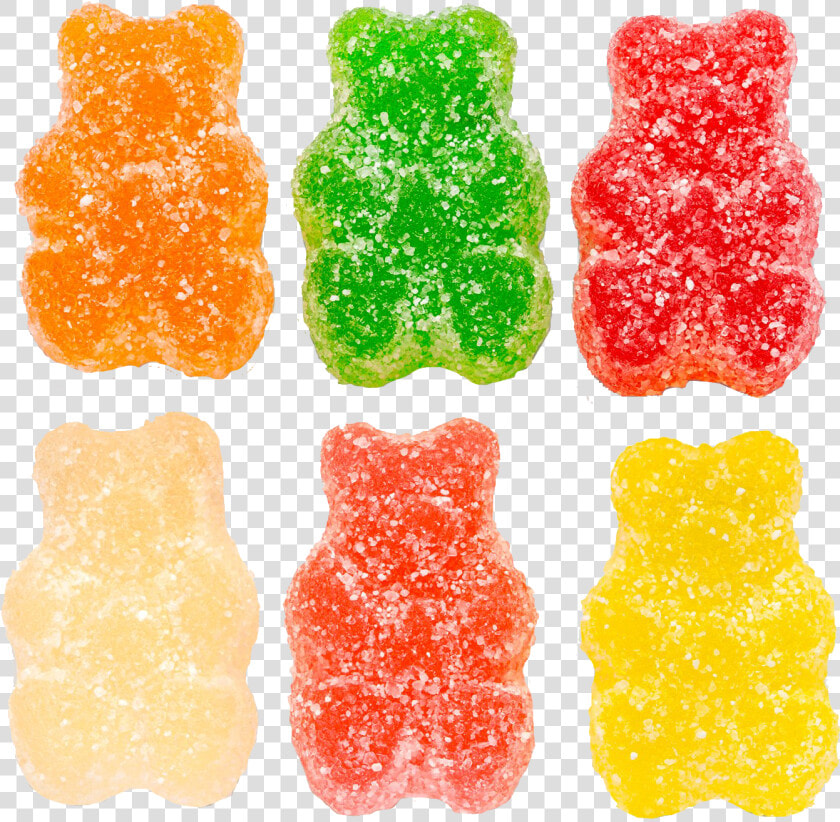 Gummy Bear Candy Sour  HD Png DownloadTransparent PNG