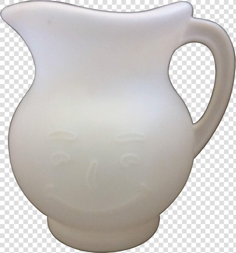 Kool Aid Man Face Pitcher White Plastic 1980s   Ceramic  HD Png DownloadTransparent PNG