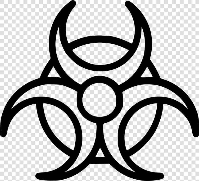 Biohazard   Simbolo Residuos Peligrosos Vector  HD Png DownloadTransparent PNG