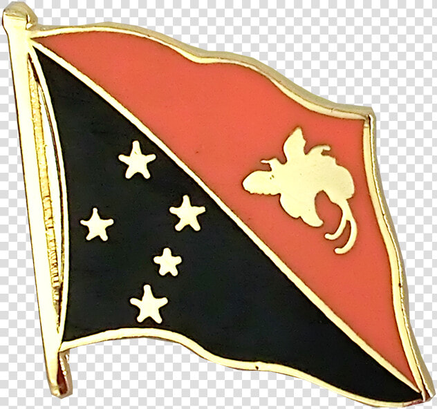 Papua New Guinea Flag Lapel Pin Title Papua New Guinea   Flag  HD Png DownloadTransparent PNG