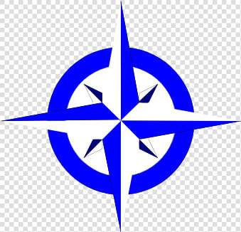 Blue And White Compass Svg Clip Arts   Compass Points In Russian  HD Png DownloadTransparent PNG