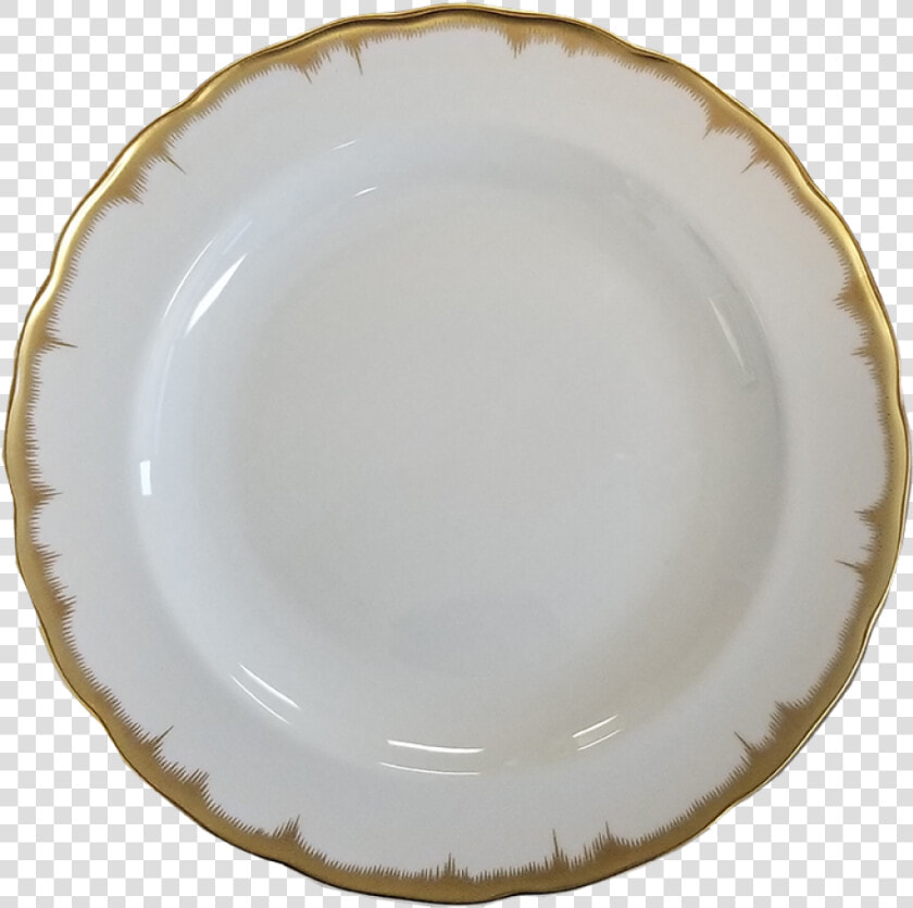 Chelsea Feather Gold Dinner Plate   Porcelain  HD Png DownloadTransparent PNG