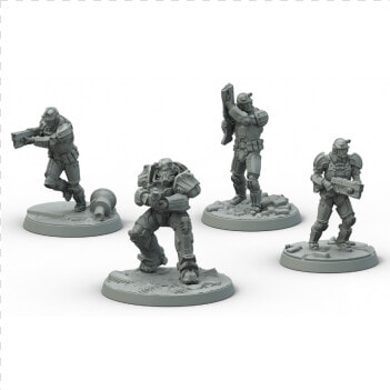 Fallout Wasteland Warfare Master Figure  HD Png DownloadTransparent PNG