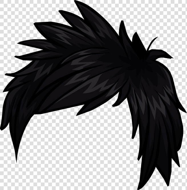 Crazy Hair Day Clip Art   Boy Anime Hair Png  Transparent PngTransparent PNG