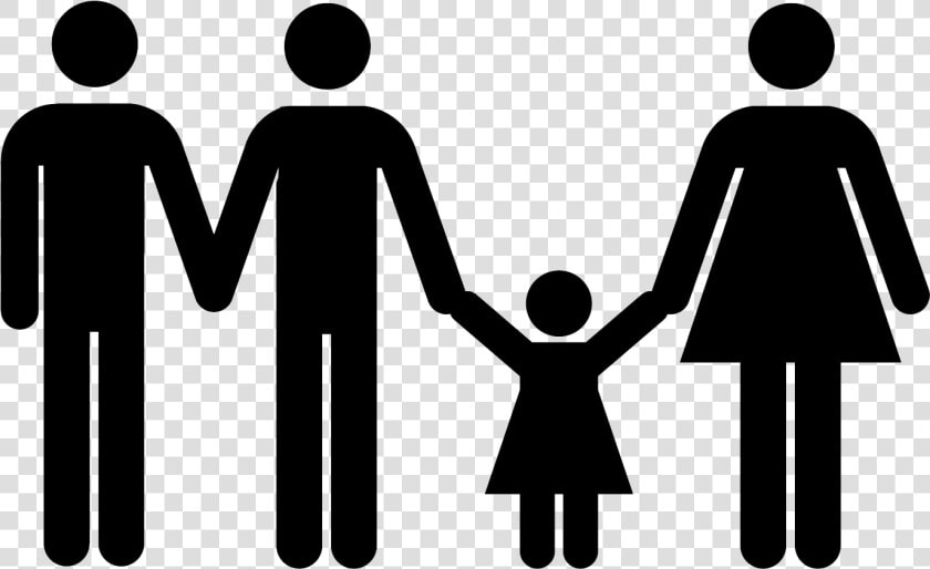 Transparent Parents Clipart   Three Parent Family  HD Png DownloadTransparent PNG