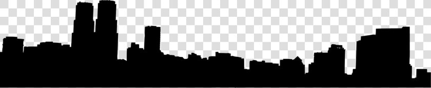 Atlanta Skyline Drawing   Silhouette City Skyline Drawing  HD Png DownloadTransparent PNG