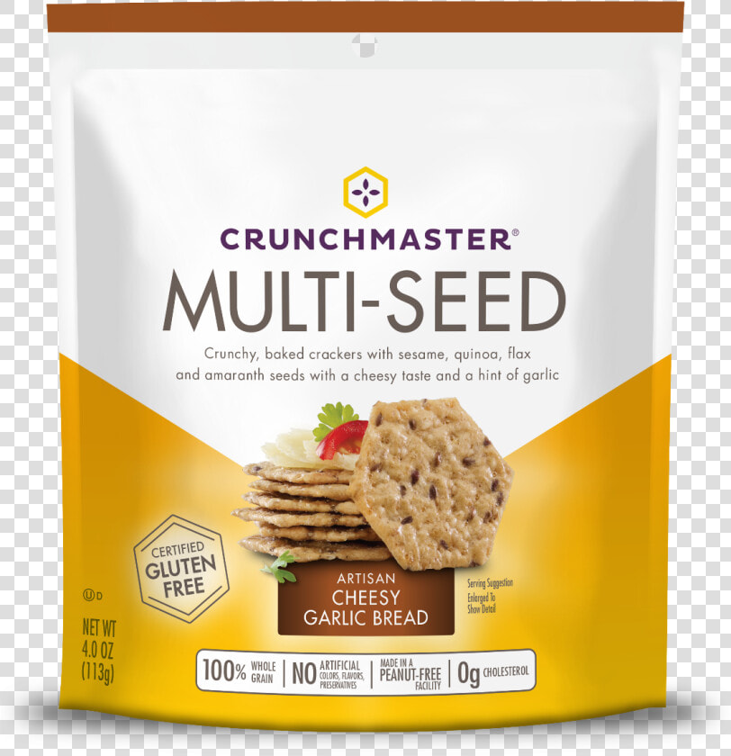 Crunchmaster Multi Seed Crackers  HD Png DownloadTransparent PNG