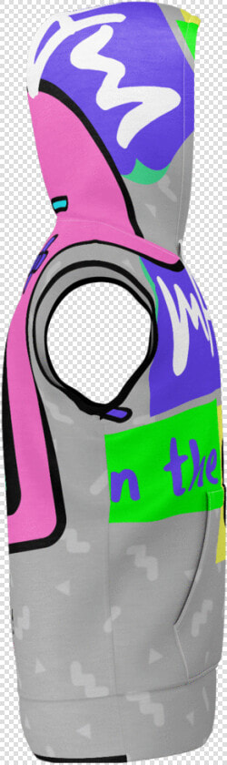 Made In The 80 S Aop Hoodie Vest   Water Bottle  HD Png DownloadTransparent PNG