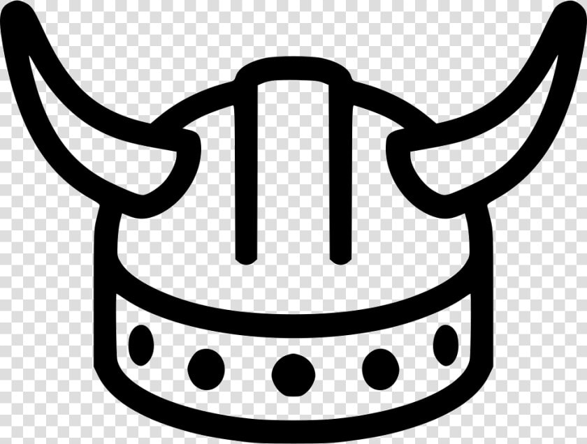 Viking Helmet   Viking Hat Black And White  HD Png DownloadTransparent PNG