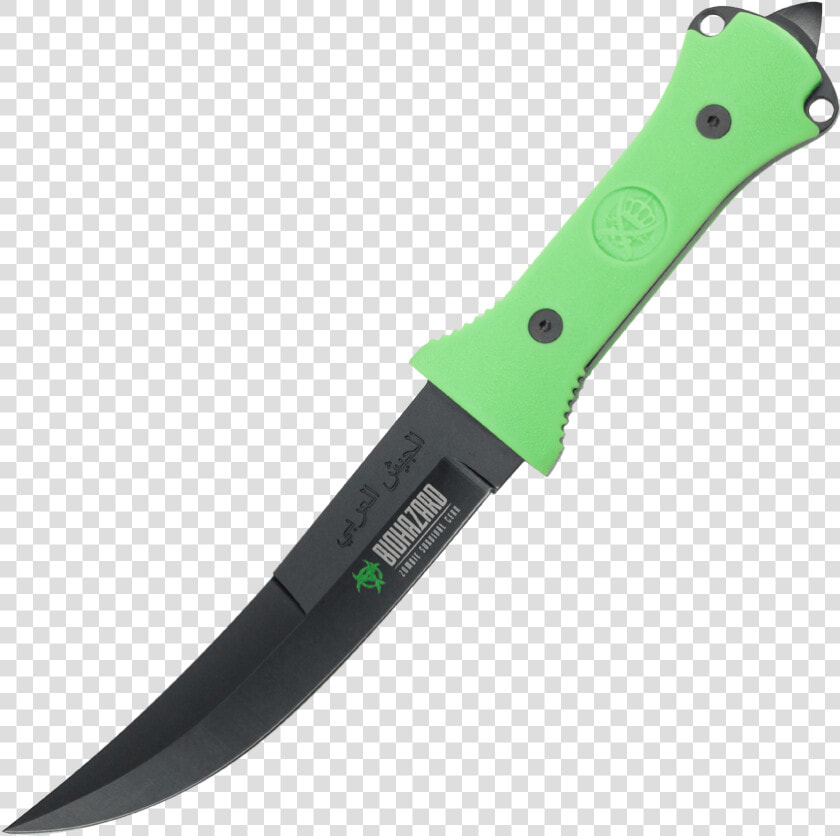 Green Zombie Jambiya Knife   Hunting Knife  HD Png DownloadTransparent PNG