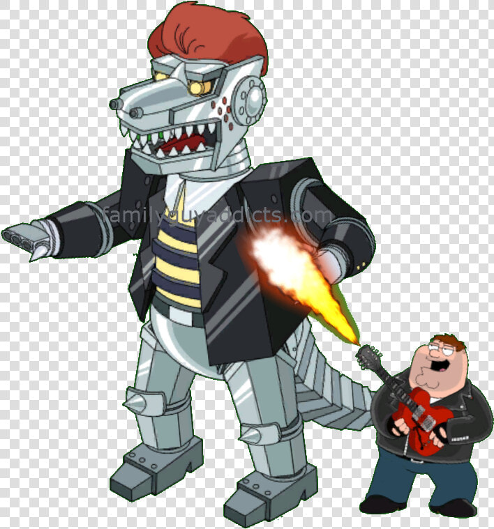 Mecha Rick Astley And Rockstar Peter   Family Guy Mecha Ashley  HD Png DownloadTransparent PNG