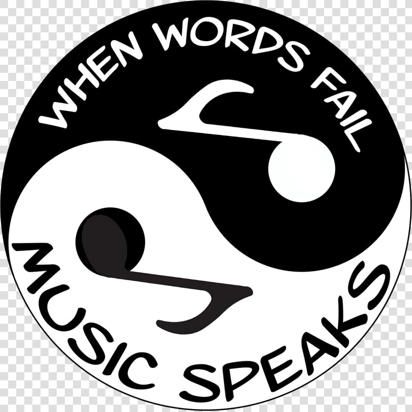 Yin Yang  Karma  Music  Words  Speaks  Buddhism  Yang   Music Symbols  HD Png DownloadTransparent PNG