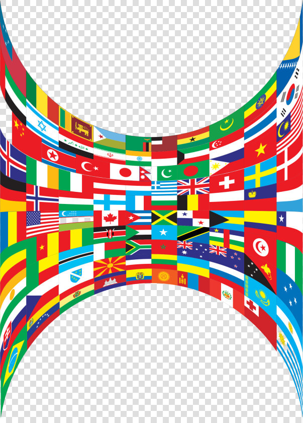 World Flags Border Png Clipart   Png Download   Border Of World Flags  Transparent PngTransparent PNG