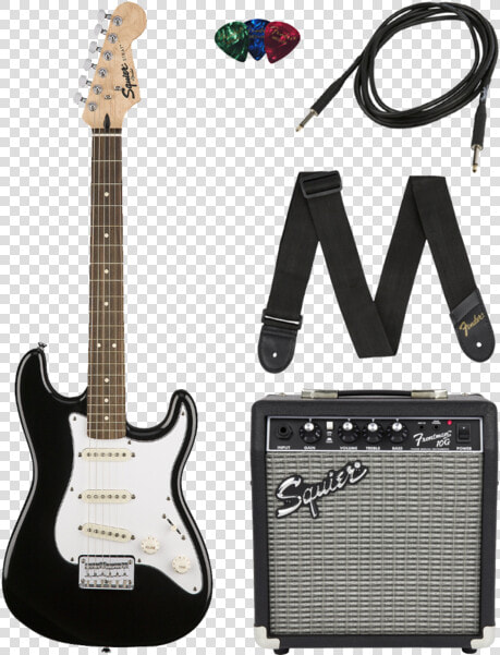 Paquete De Guitarra Electrica Squier 0301812006 Pk   Fender Squier Stratocaster  HD Png DownloadTransparent PNG