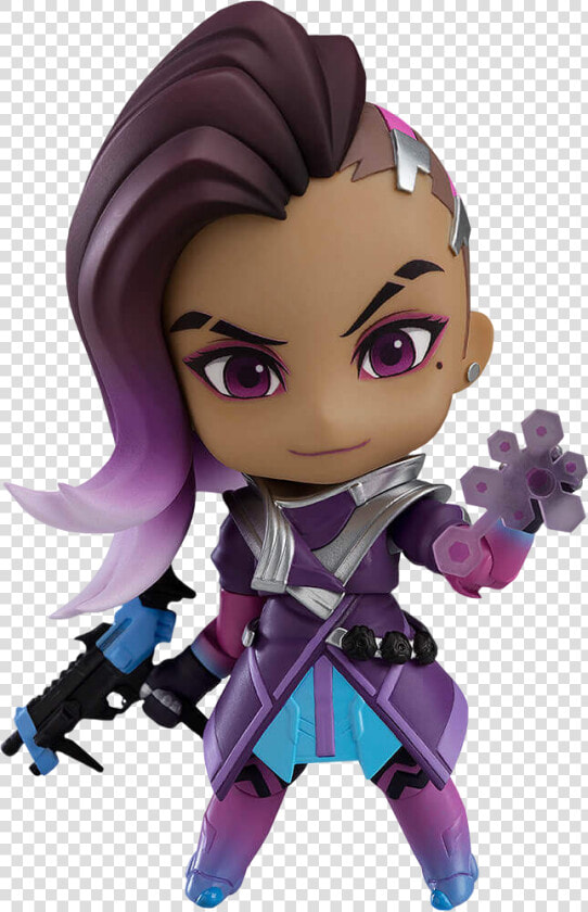 Nendoroid Sombra Overwatch  HD Png DownloadTransparent PNG