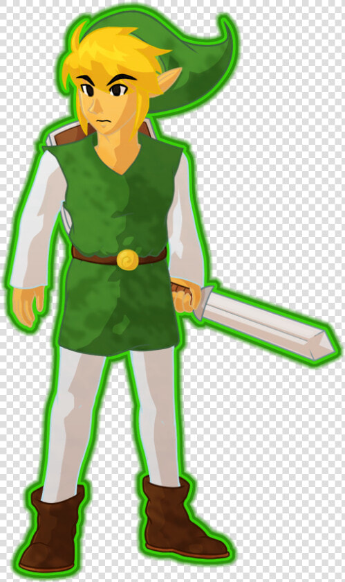 Wind Waker Adult Link   Cartoon  HD Png DownloadTransparent PNG