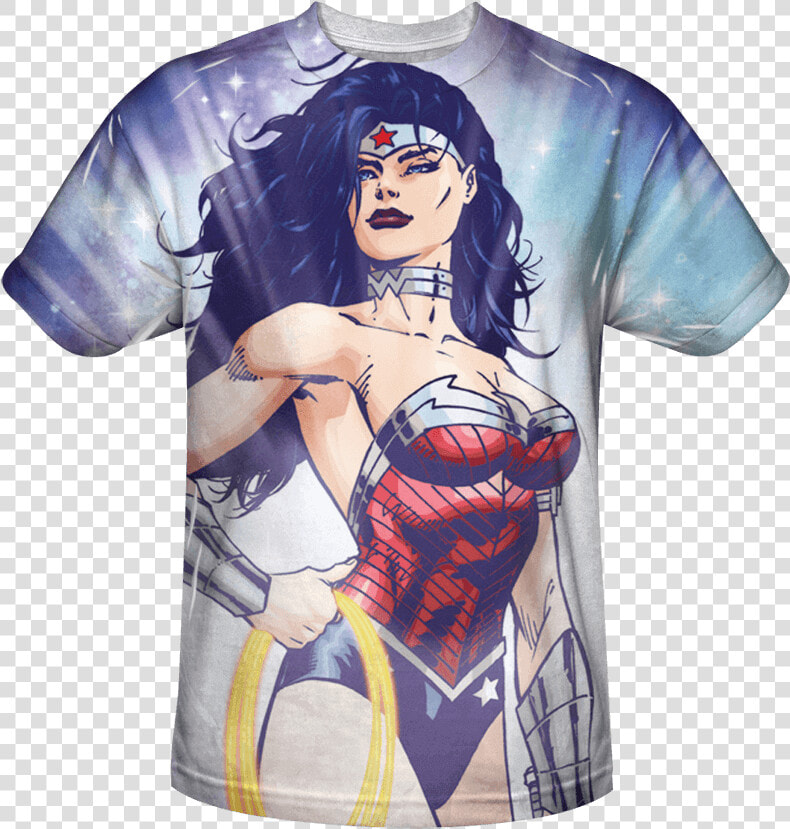 New 52 Wonder Woman Close Up T Shirt   Wonder Woman  HD Png DownloadTransparent PNG