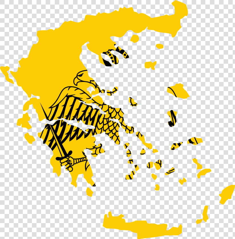 Flag Map Of Greece   Greece Flag And Map  HD Png DownloadTransparent PNG