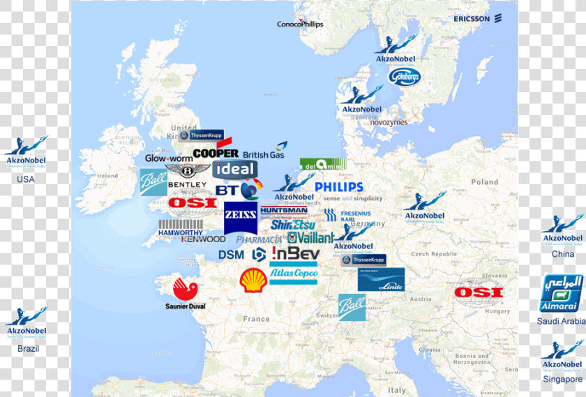 Our Client Base Is Concentrated In Europe  With Global  HD Png DownloadTransparent PNG