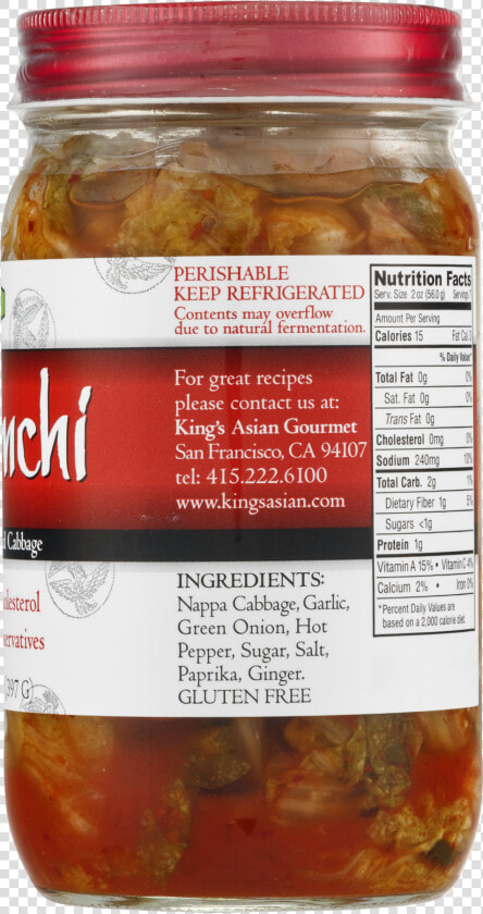 Kings Mild Kimchi  HD Png DownloadTransparent PNG