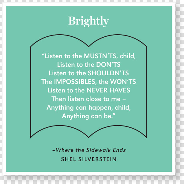 Shel Silverstein   Children  39 s Books Quotes  HD Png DownloadTransparent PNG