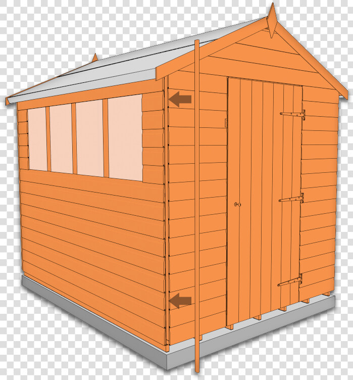 An Image To Show The Corner Strips   Shed  HD Png DownloadTransparent PNG