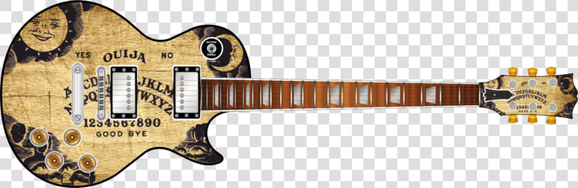 Ouija Board Guitar Wrap Skin   Ouija Board Guitar Decal  HD Png DownloadTransparent PNG