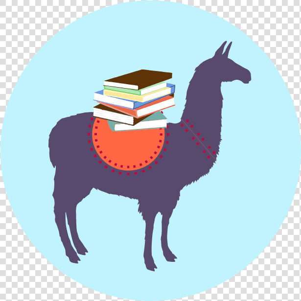 Book Llama Reads   Llama Silhouette Transparent  HD Png DownloadTransparent PNG