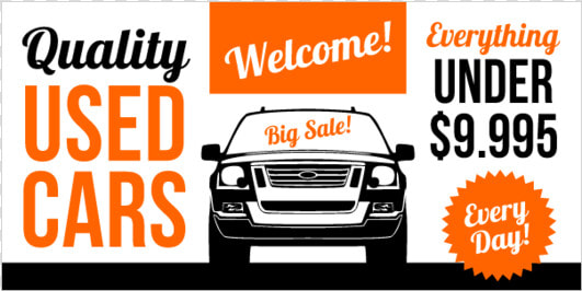 Used Car Banner  HD Png DownloadTransparent PNG