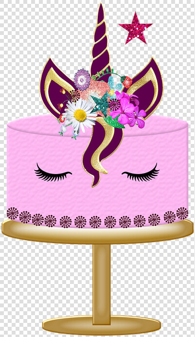 Unicorn Cake  Pink  Unicorn  Cute  Pony  Color  Sweet  HD Png DownloadTransparent PNG