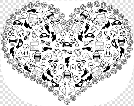 Heart visual Arts doily   Clip Art  HD Png DownloadTransparent PNG