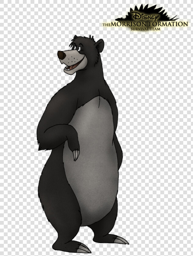 Baloo Bear Art Penguin   Cartoon  HD Png DownloadTransparent PNG