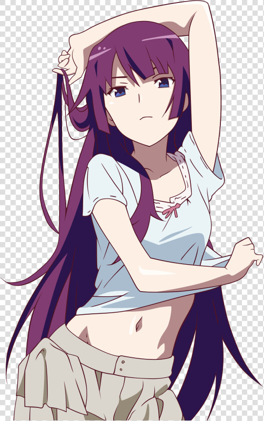 Hitagi Senjougahara  HD Png DownloadTransparent PNG