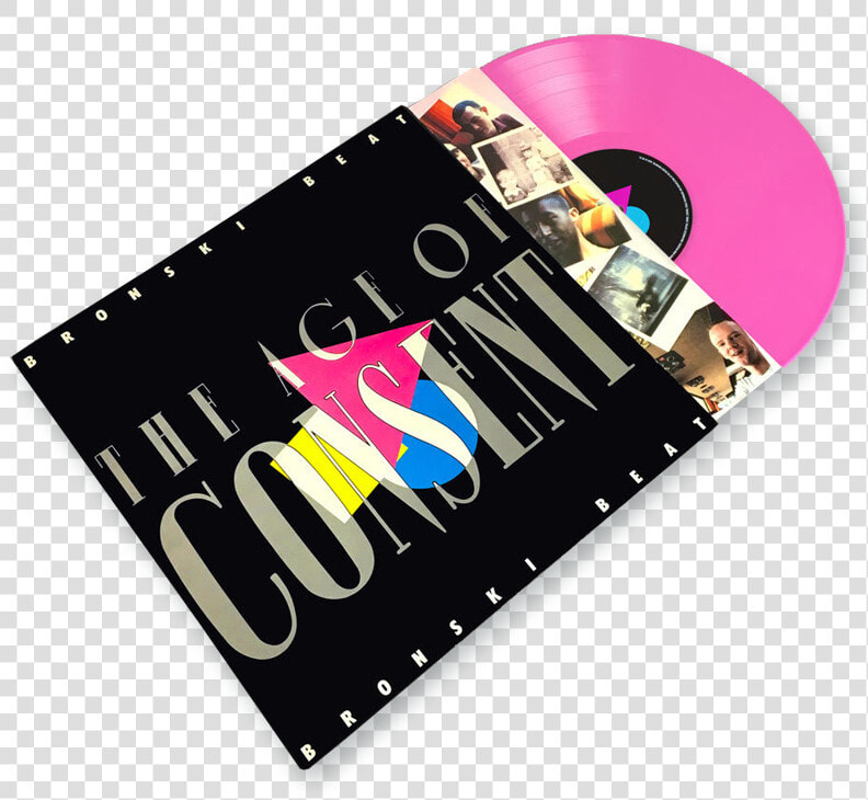 Age   Bronski Beat Age Of Consent Pink Vinyl  HD Png DownloadTransparent PNG