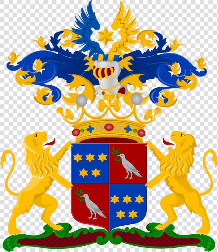 Van Den Bosch Family Crest  HD Png DownloadTransparent PNG