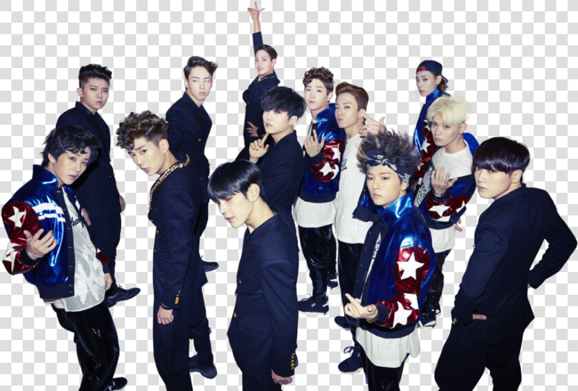 People Group Png Topp Dogg By Kseniakang   Topp Dogg Members E2015  Transparent PngTransparent PNG