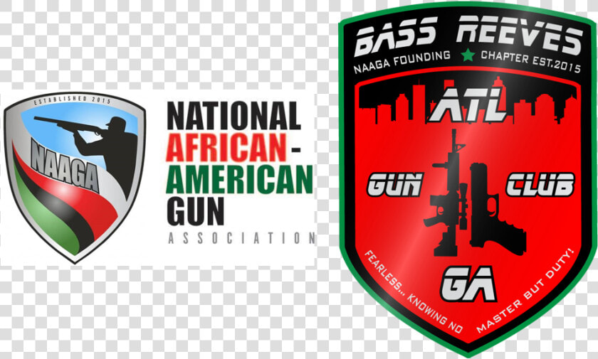 Current Combo Logo   National African American Gun Association  HD Png DownloadTransparent PNG