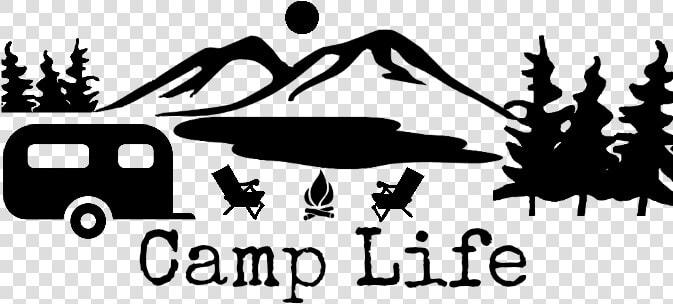 Clip Art Camp Decal Camper Pinterest   Les Beaux Malaises  HD Png DownloadTransparent PNG