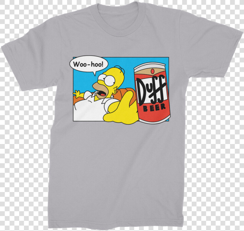 Duff Beer 2 ﻿premium Jersey Men S T shirt   Homer Simpson Birra Duff  HD Png DownloadTransparent PNG