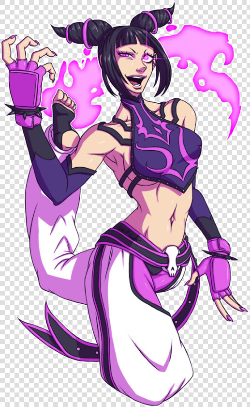 Street Fighter Juri 8bit Png  Transparent PngTransparent PNG